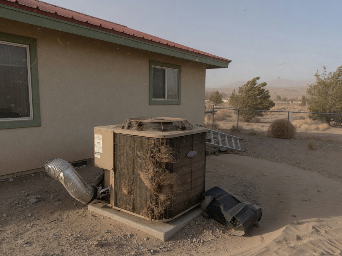 Common AC Issues Caused by Carson City Dust and Wind